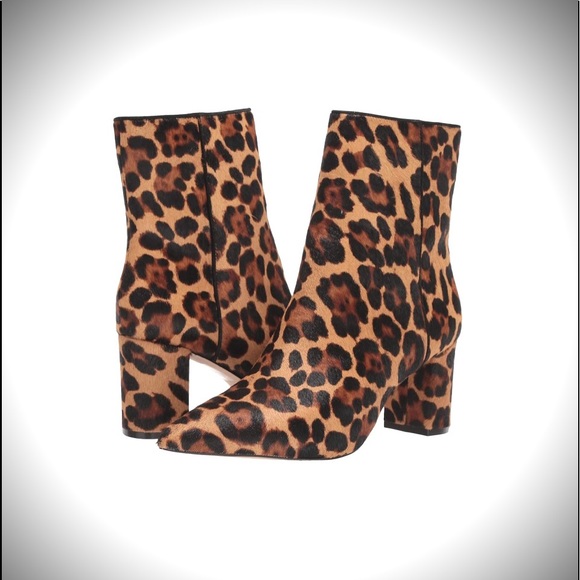 J. Crew Shoes - NEW J. Crew genuine leather / calf hair leopard patterned boots